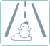 積雪アイコン